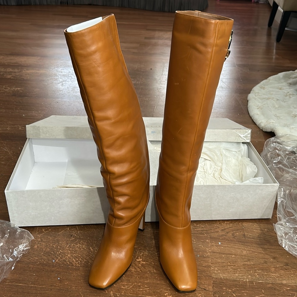 JIMMY CHOO CALF BOOTS